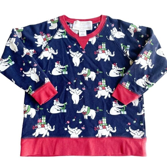 Beaufort Bonnet Company for Little Classics on Clay Christmas Elephant - Sz 7 - Picture 1 of 5